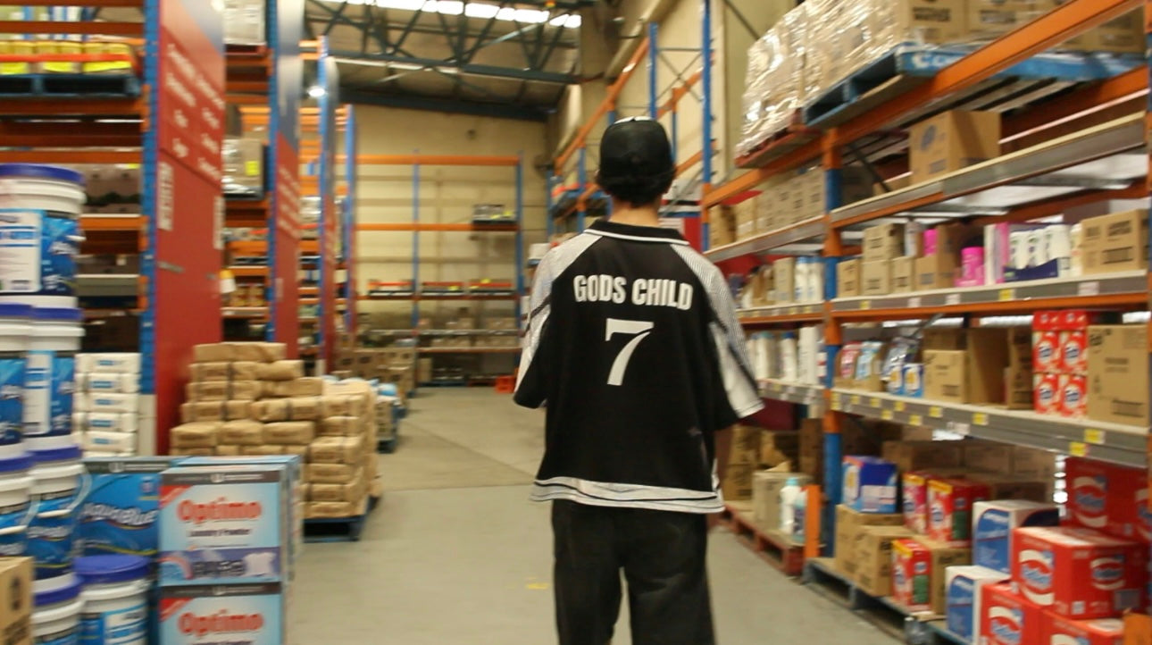 Box cut "GODS CHILD" Jersey