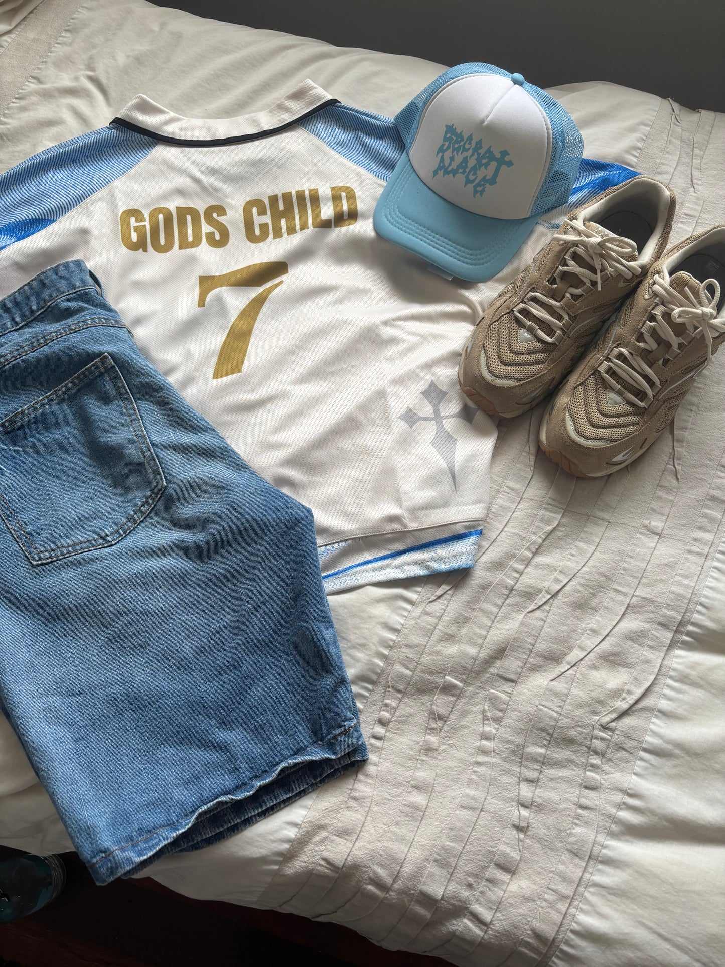 Box cut "GODS CHILD" Jersey