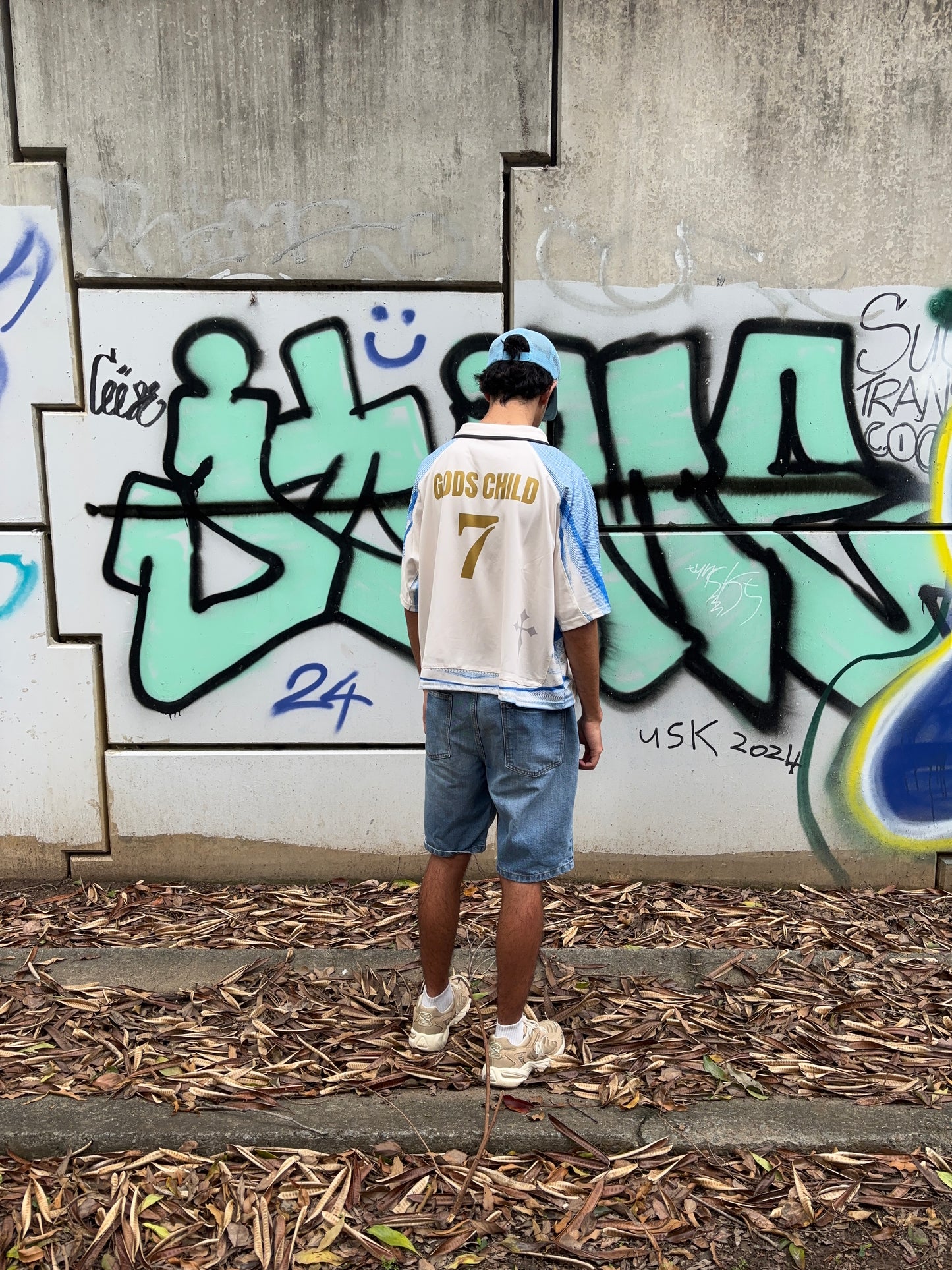 Box cut "GODS CHILD" Jersey