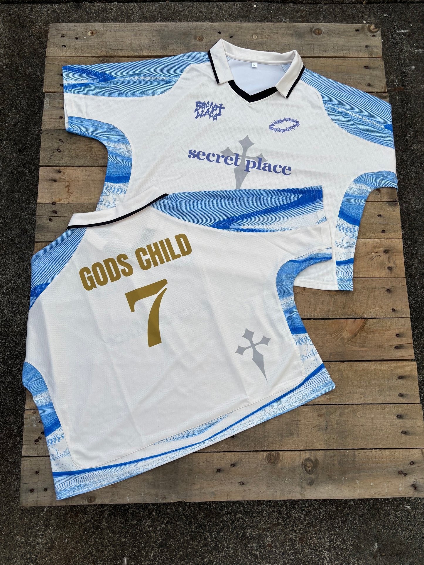 Box cut "GODS CHILD" Jersey