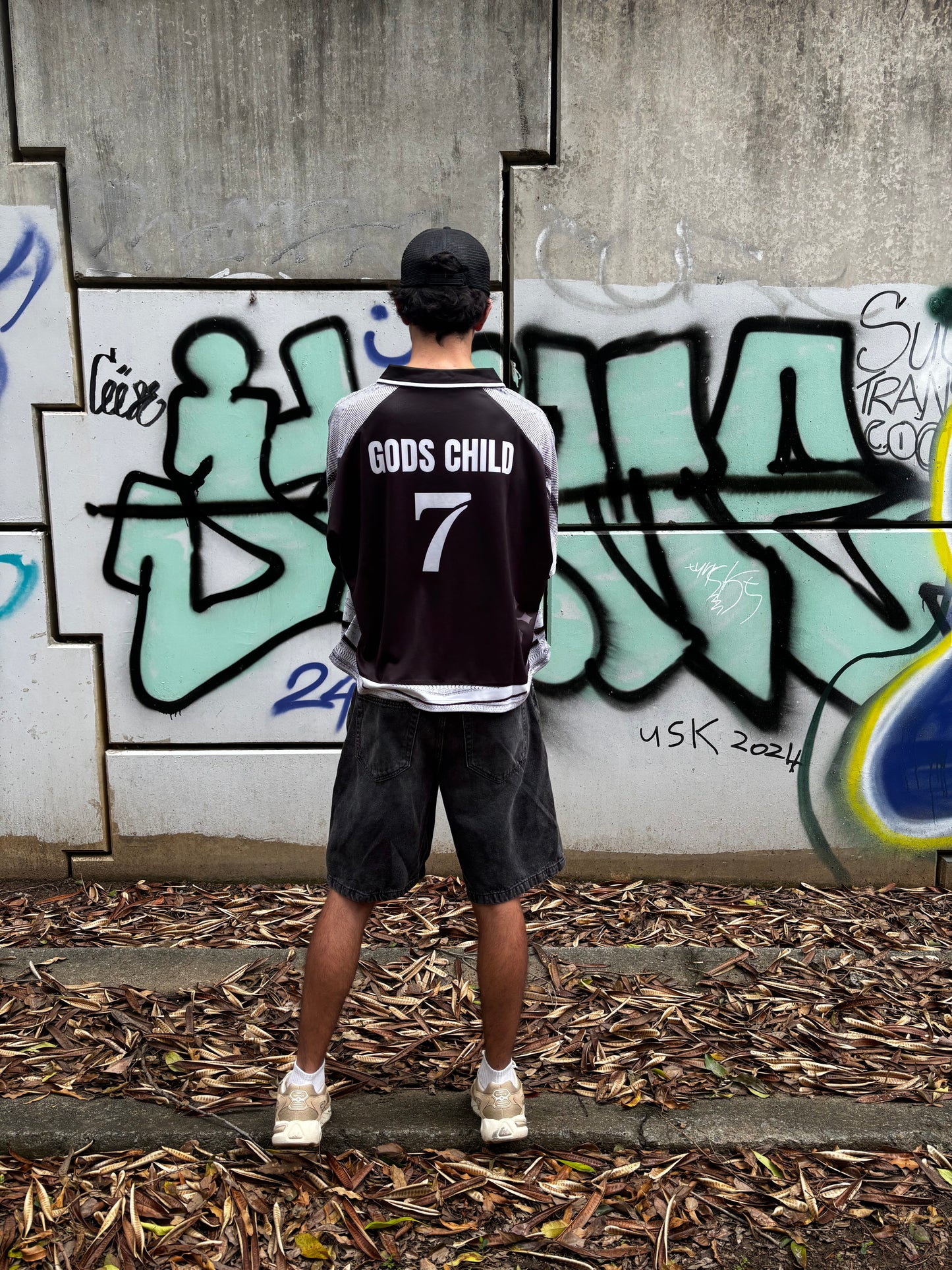 Box cut "GODS CHILD" Jersey