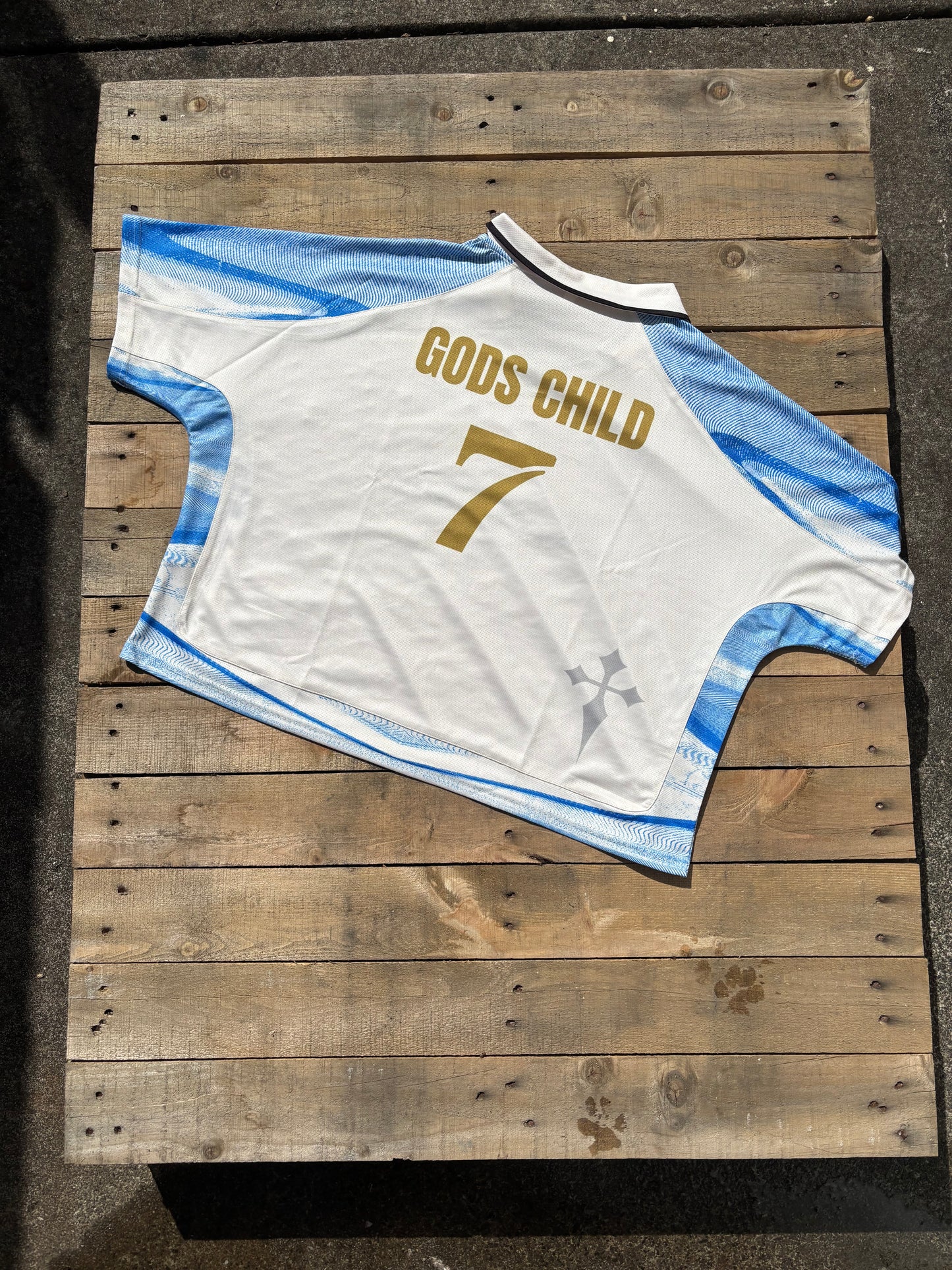 Box cut "GODS CHILD" Jersey
