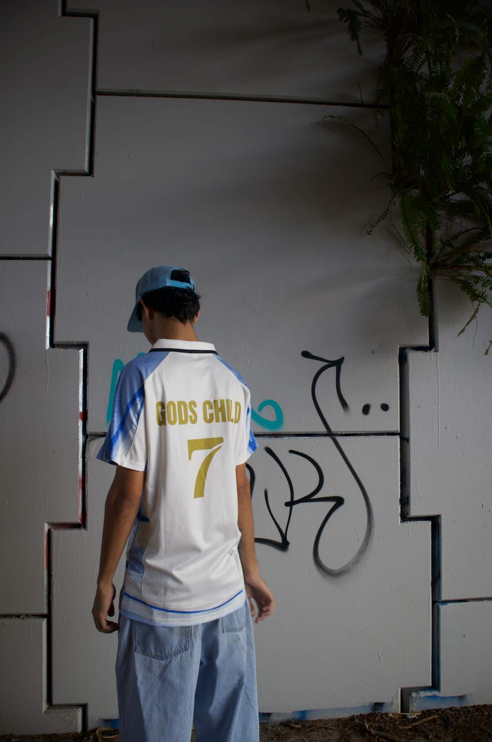 Box cut "GODS CHILD" Jersey
